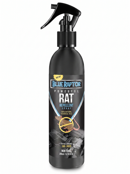 Blue Raptor Rat Repellent Spray for Cars – Powerful Rodent Protection